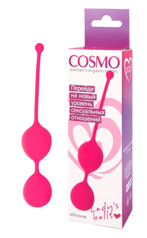 Vaginalne kuglice D 30 mm, Težina 55 g, boja roze Neon art. CSM-23007-25